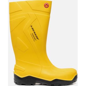 DUNLOP Dunlop Purofort+ Safety Men's Welington, veiligheidslaarzen ""Purofort+"" S5 SRC CI uniseks, Geel Geel 02