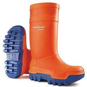 Dunlop Protective Footwear Dunlop Purofort Thermo+ C662343, Veiligheidslaarzen Unisex Volwassenen, Oranje (Oranje), 9 (43 EU)