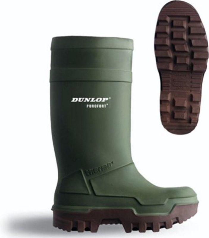Dunlop - Purofort Thermo+ - Werklaars - Groen - Purofort