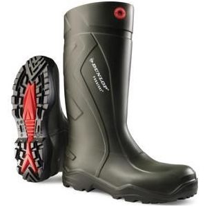 Regenlaars Dunlop Purofort+ Groen Onbeveiligd-Schoenmaat 38
