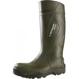 Dunlop - Purofort - Regenlaarzen - Groen - Rubber