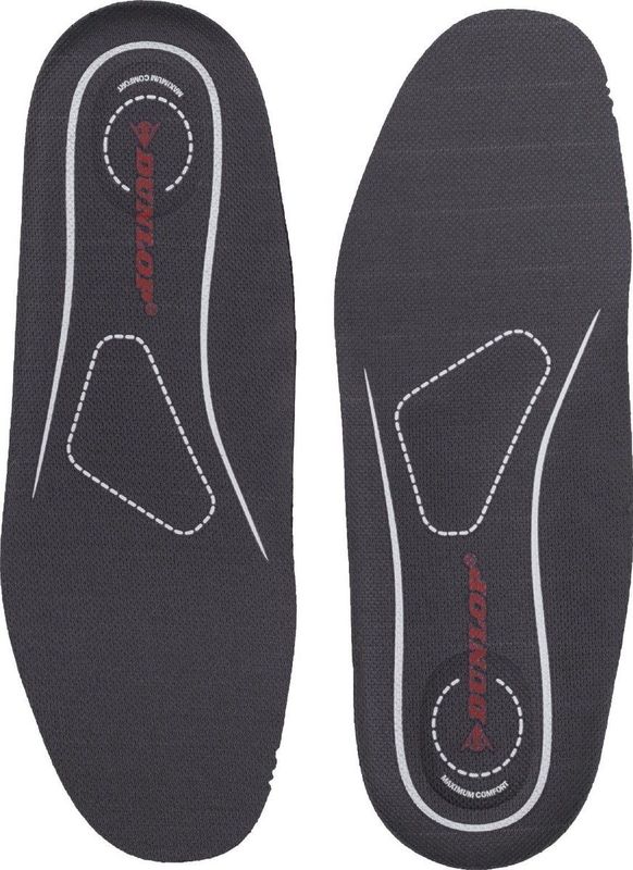 Dunlop - PU Comfort Inlegzool - Zwart - Polyurethaan