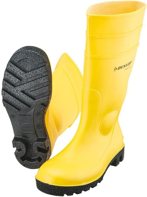 Dunlop - Protomastor - Knielaarzen - Geel - Rubber
