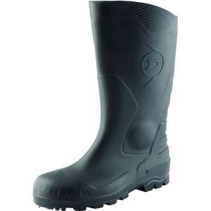 Dunlop Protective Footwear Devon Full Safety Rubberlaarzen voor volwassenen, uniseks, zwart, 38 EU