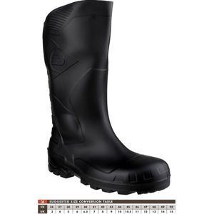 Dunlop 142000390 Werklaars - Zwart - Duurzaam - Veiligheidsklasse S5