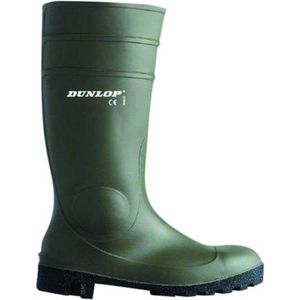 Dunlop Veiligheidslaarzen, rubber, groen, 41 EU