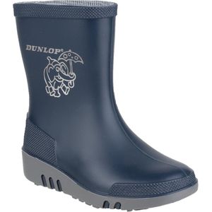 Dunlop - Mini - Regenlaars - Blauw - Flexibel Materiaal
