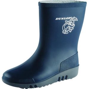 Dunlop Mini regenlaarzen blauw Pu
