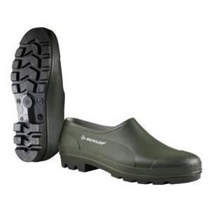 Dunlop Werkschoen Bicolour rubber unisex CE maat 35 / 36 laag model groen