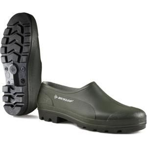 Dunlop Protective Footwear tweekleurige rubberen schoen, groen/zwart, 37