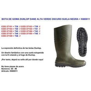 High Top Grüner Gummi-Wasserstiefel dane Nr. 44K680011 - Dunlop