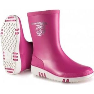 Dunlop - Mini - Regenlaars - Roze - Flexibel Materiaal
