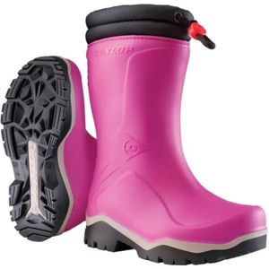 Dunlop K374061 Blizzard Kinderlaars gevoerd PVC Roze/Grijs/Zwart - roze - 34