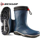 Dunlop K354061 Blizzard Kinderlaars gevoerd PVC Blauw/Grijs/Zwart - Maat 24 - 00.032.004.24