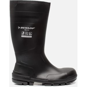 Dunlop Protective Footwear Unisex Work-It volledige veiligheid industriële laars, zwart, 15 UK, Zwart, 15 UK