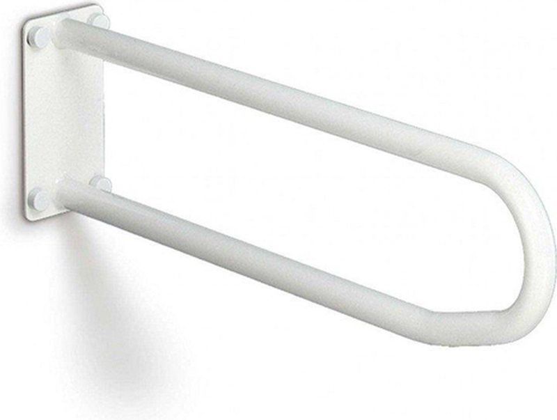 Linido - Toiletsteun - Wit - Staal - Breedte 100mm