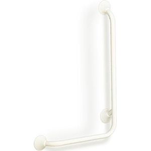 Hoekwandbeugel Handicare Linido Aangepast Sanitair 90° 100x50 cm Links Wit Handicare