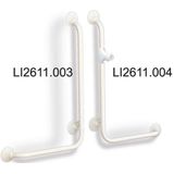 Handicare - Linido - Wandbeugel - Wit - Gecoat - 90° Rechts