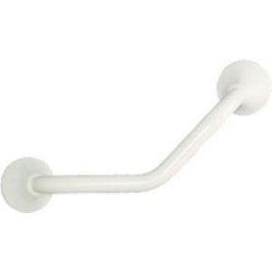Hoekwandbeugel Handicare Linido Aangepast Sanitair 45° 40x40 cm Wit