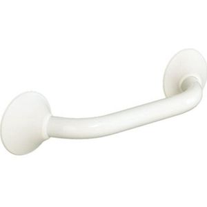 Linido - Ergogrip Wandgreep - Staal - Wit - Gecoat - Recht