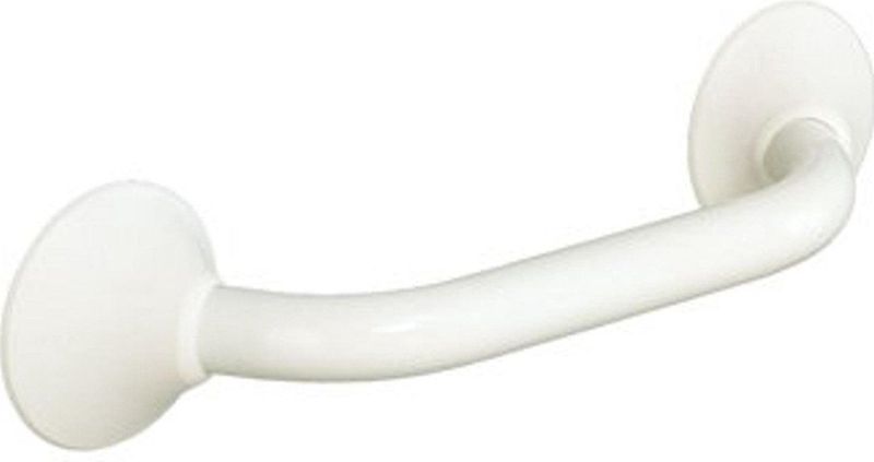 Linido - Ergogrip Wandgreep - Staal - Wit - Gecoat - Recht