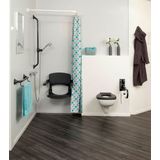 Handicare - Linido - Wandbeugel - RVS-look - Muurbevestiging