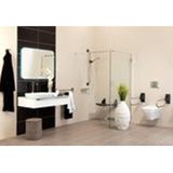 Handicare - Linido Wandbeugel - RVS - Wit - 50cm