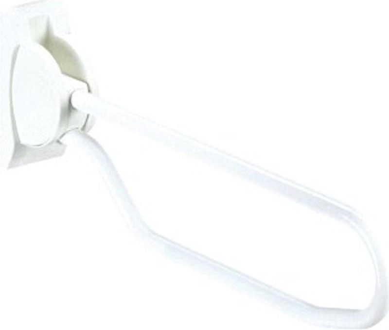 Handicare - Linido Toiletbeugel - Opklapbaar - 80cm - RVS - Wit