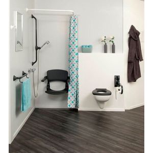 Linido - Wandgreep Ergogrip - Staal - Antraciet - 40 cm