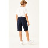 GARCIA Chino Short - Blauw - 98% Katoen - Regular Fit