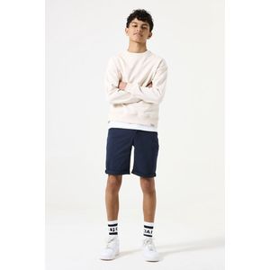 GARCIA Chino Short - Blauw - 98% Katoen - Regular Fit