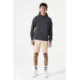 GARCIA - Chino Short - Bruin - Katoen/Elastaan