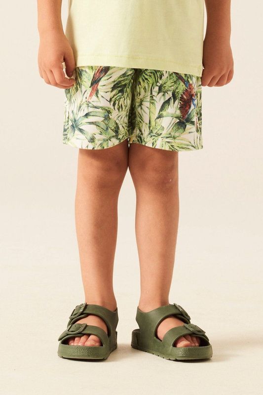 Korte Broek - Blauw - Katoen/Polyester - Voor Kinderen