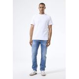 GARCIA Russo - Jeans - Blauw - Regular Fit - 5 Zakken