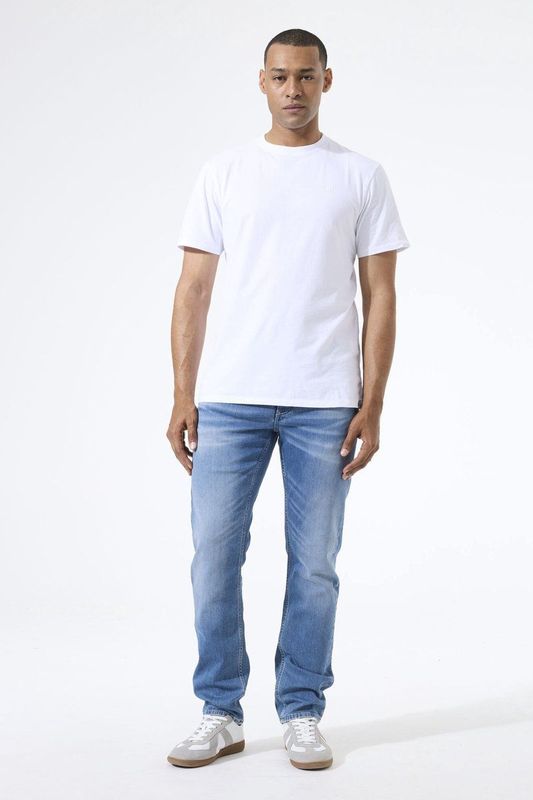 GARCIA Russo - Jeans - Blauw - Regular Fit - 5 Zakken