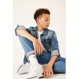 Garcia - Dalino - Chino Broek - Blauw - Katoen