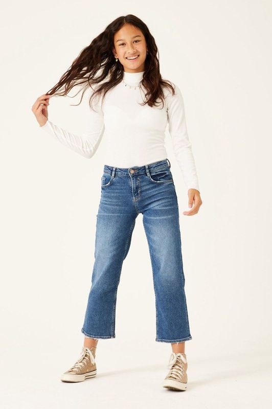 Garcia Cropped Straight Fit Jeans 576 Mylah Dark Used