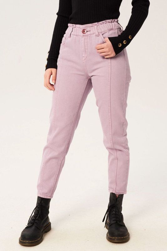 Garcia - U22523 Broek - Driekwartbroek - Zwart - Katoen