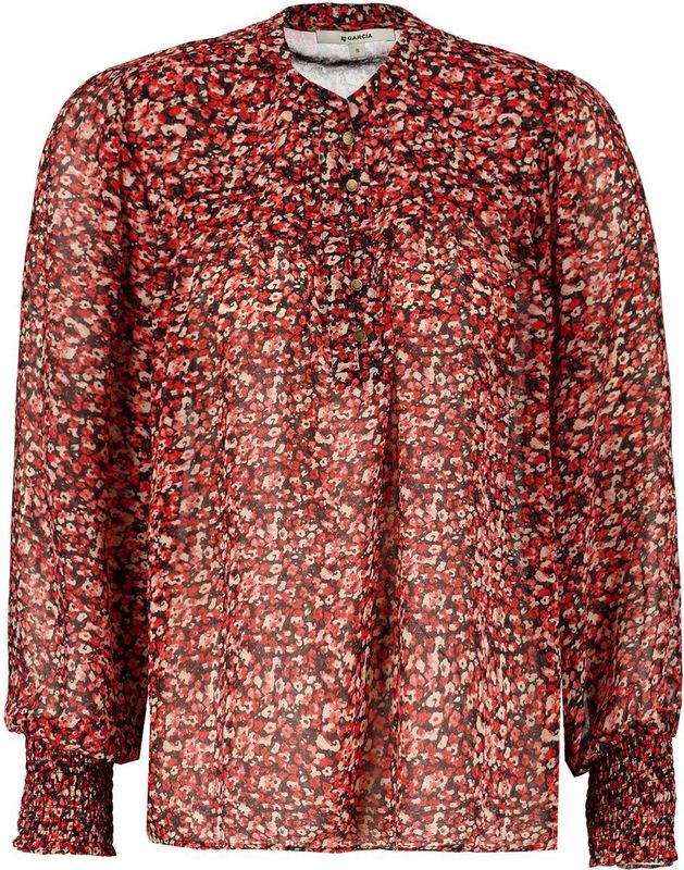 Garcia - U20035 - Overhemd - Dierenprint - Lange Mouwen