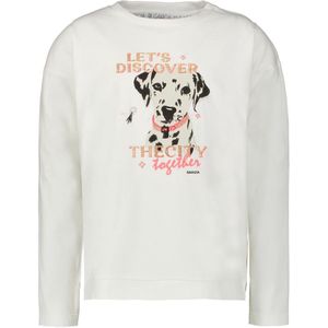 GARCIA - T-shirt - Wit - Longsleeve - Meisjes