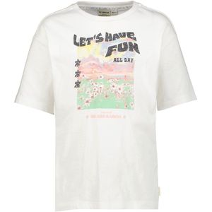 GARCIA - T-shirt - Wit - Korte Mouwen - Regular Fit