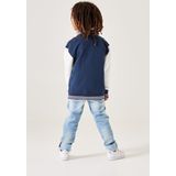 GARCIA - Jongens Vest - Blauw - Baseballvest met Patches