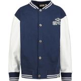 GARCIA - Jongens Vest - Blauw - Baseballvest met Patches