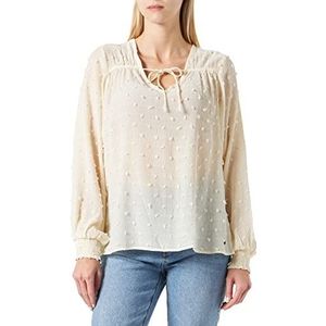 Garcia Damesshirt met lange mouwen, Whitecap, L