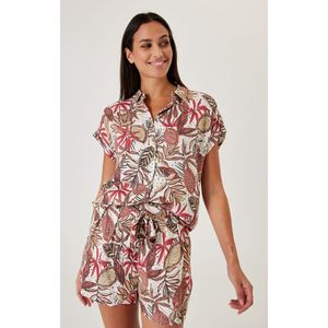 GARCIA Dames All over print Shorts Wit