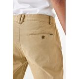 GARCIA - Z1126 - Heren Broek - Bruin - Twill-Katoen - Steekzakken