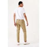 GARCIA - Z1126 - Heren Broek - Bruin - Twill-Katoen - Steekzakken