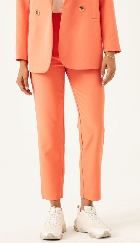 GARCIA - B30311 - Driekwartbroeken - Zwart - Katoen