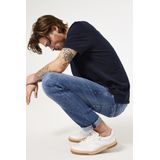 Garcia - Savio Broek - Wandelen - Blauw - Katoen