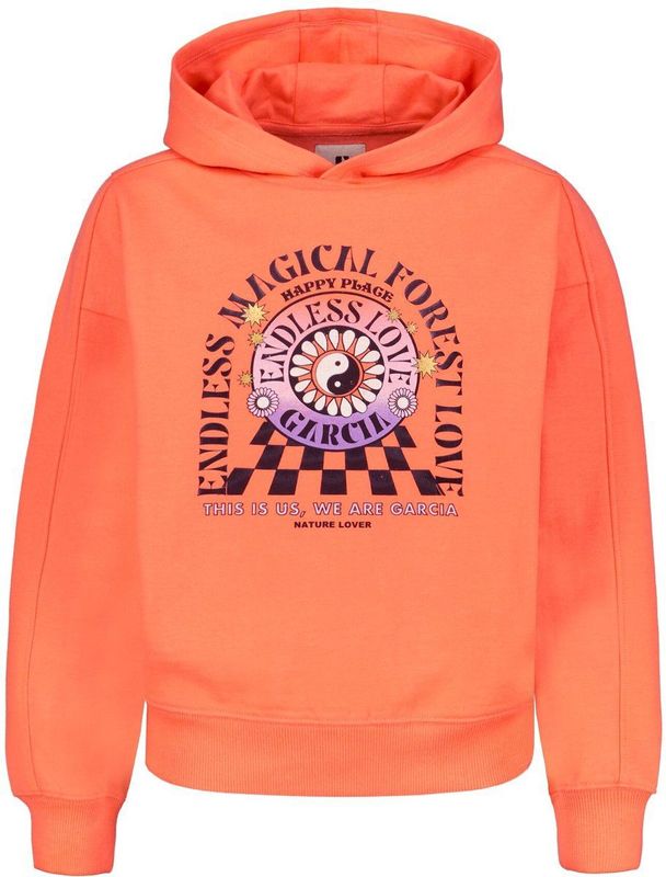 GARCIA - G32460 - Hoodie - Roze - Katoen